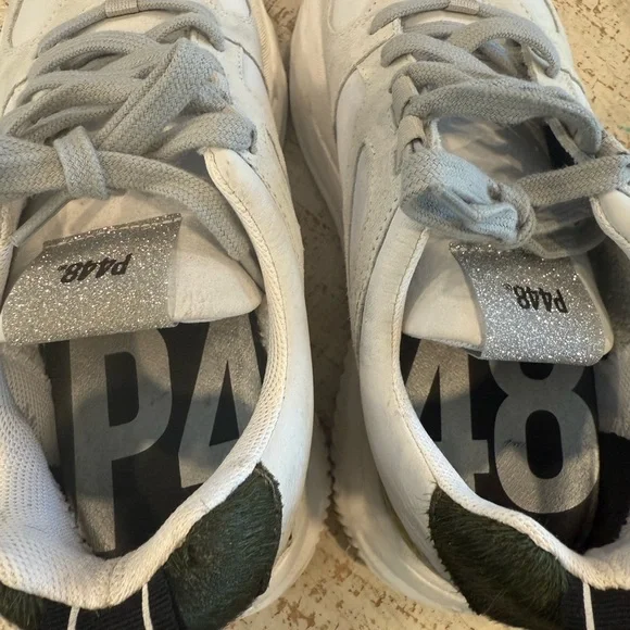 P448 Women's Luke white EU 38Crocodile Print You Can Surf Later us 8 - Picture 6 of 10